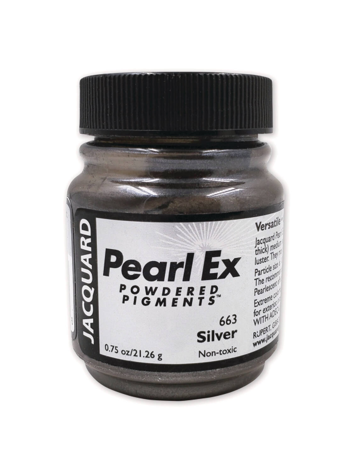 Pearl Ex Powdered Pigments-Silver