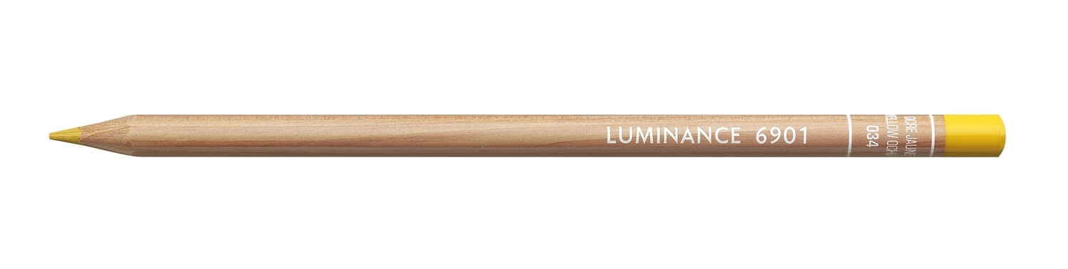 CARAN D'ACHE LUMINANCE 6901® Artist Professional Pencil - YELLOW OCHRE