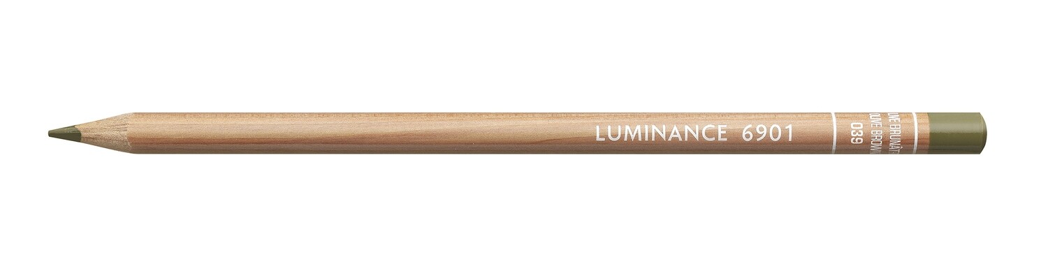 CARAN D'ACHE LUMINANCE 6901® Artist Professional Pencil - OLIVE BROWN