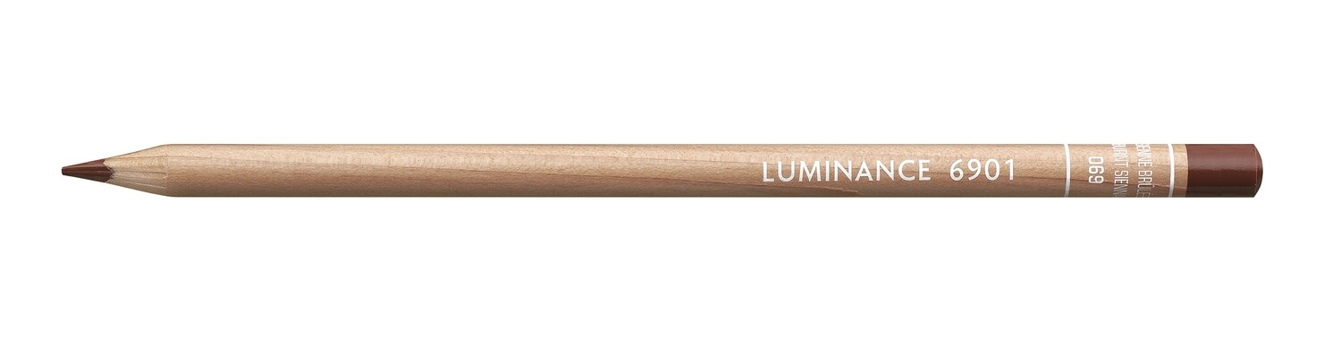 CARAN D'ACHE LUMINANCE 6901® Artist Professional Pencil -BRUNT SIENNA