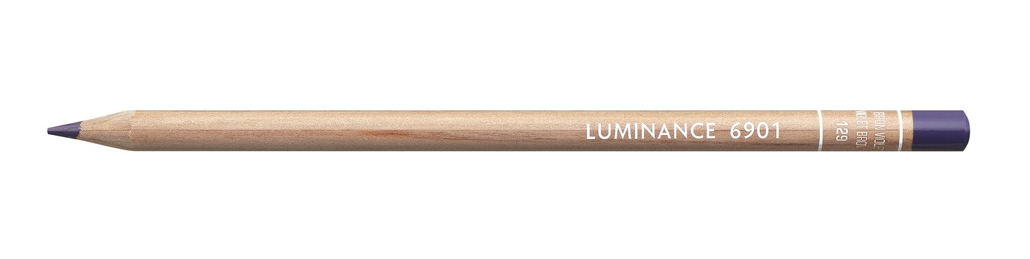 CARAN D'ACHE LUMINANCE 6901® Artist Professional Pencil - VIOLET BROWN