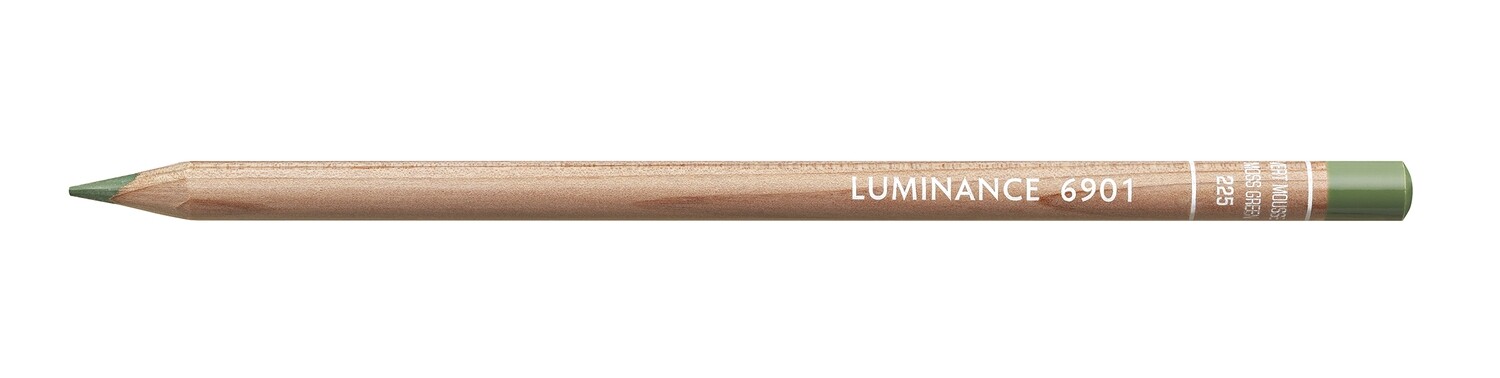 CARAN D'ACHE LUMINANCE 6901® Artist Professional Pencil -MOSS GREEN