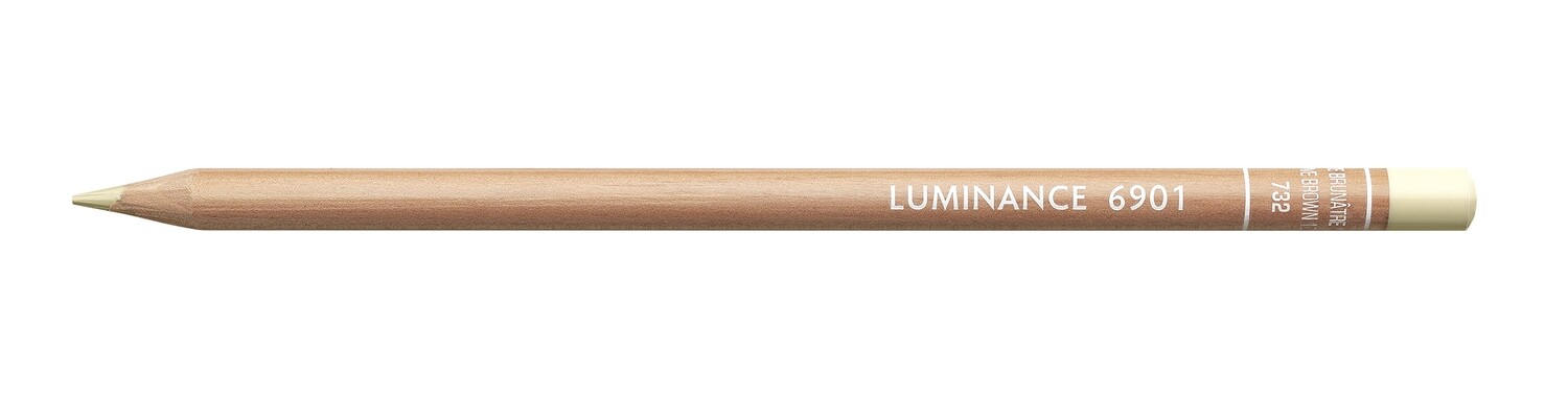 CARAN D'ACHE LUMINANCE 6901® Artist Professional Pencil - OLIVE BROWN 10%