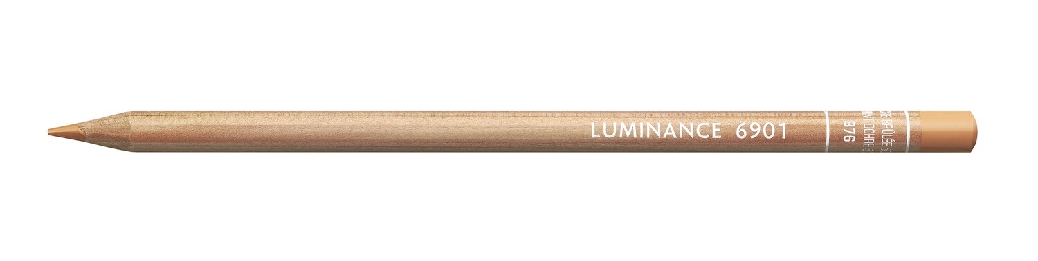 CARAN D'ACHE LUMINANCE 6901® Artist Professional Pencil -BURNT OCHRE 50%