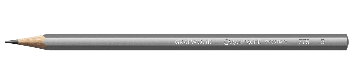 Caran D'ache Grafwood Graphite Pencil -B (775.251)