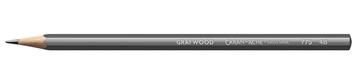 Caran D'ache Grafwood Graphite Pencil -4B(775.254)