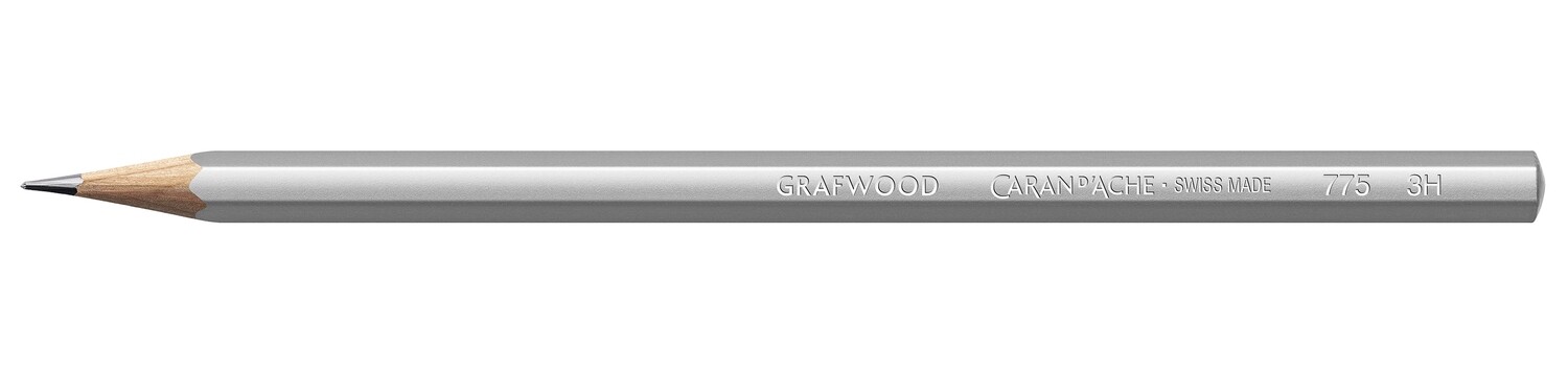 Caran D'ache Grafwood Graphite Pencil -3H (775.263)