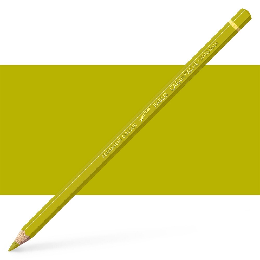 Caran D'ache Pablo Colored Pencil-Olive yellow
