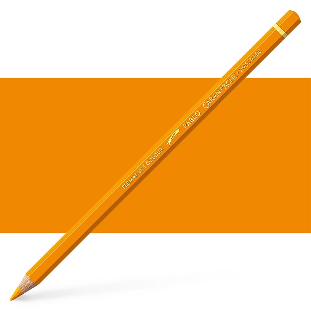 Caran D'ache Pablo Colored Pencil-Orange