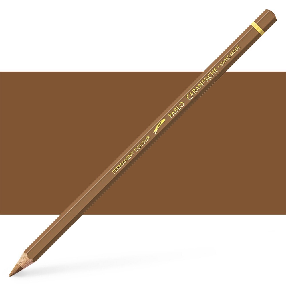 Caran D'ache Pablo Colored Pencil-Brown ochre
