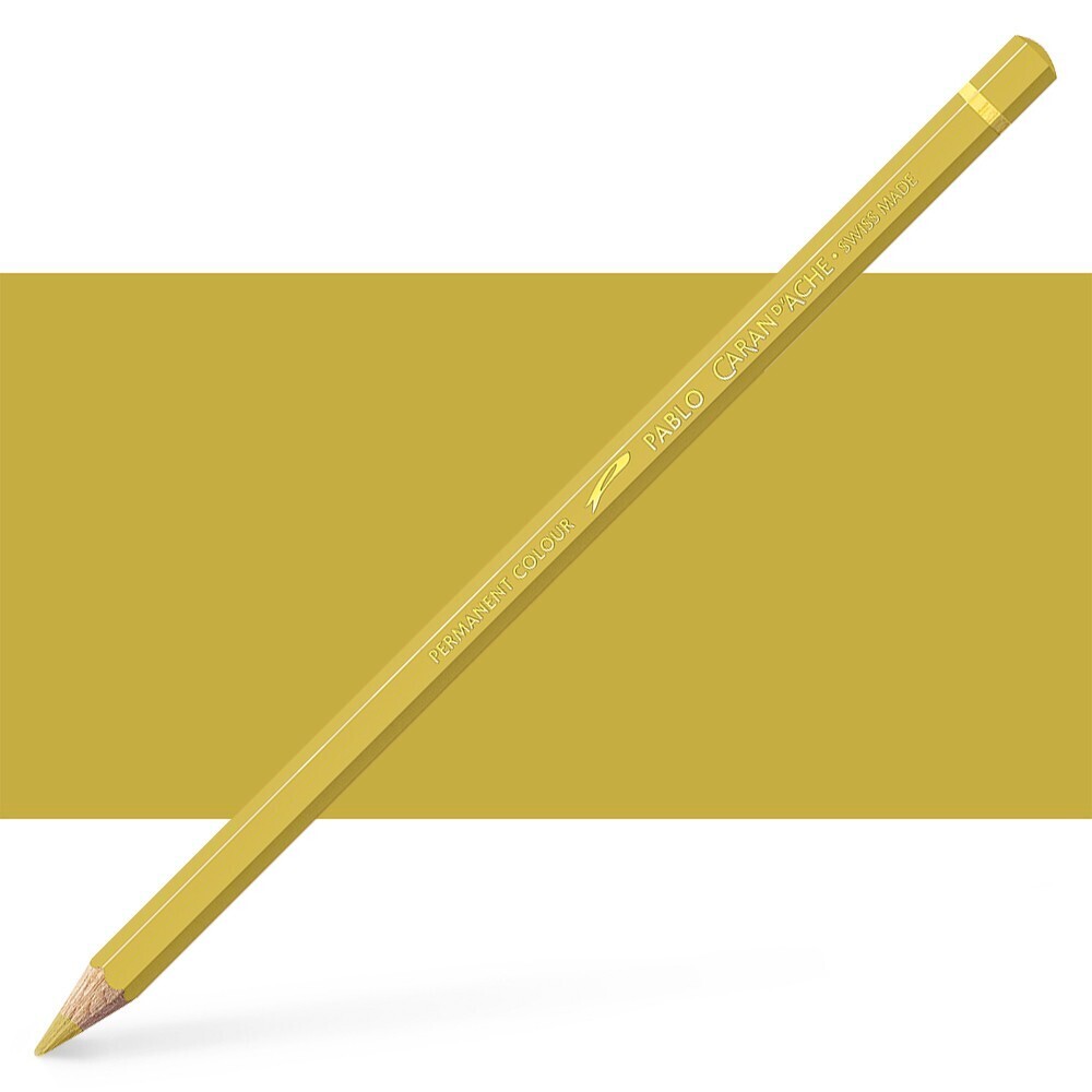 Caran D'ache Pablo Colored Pencil-Golden ochre