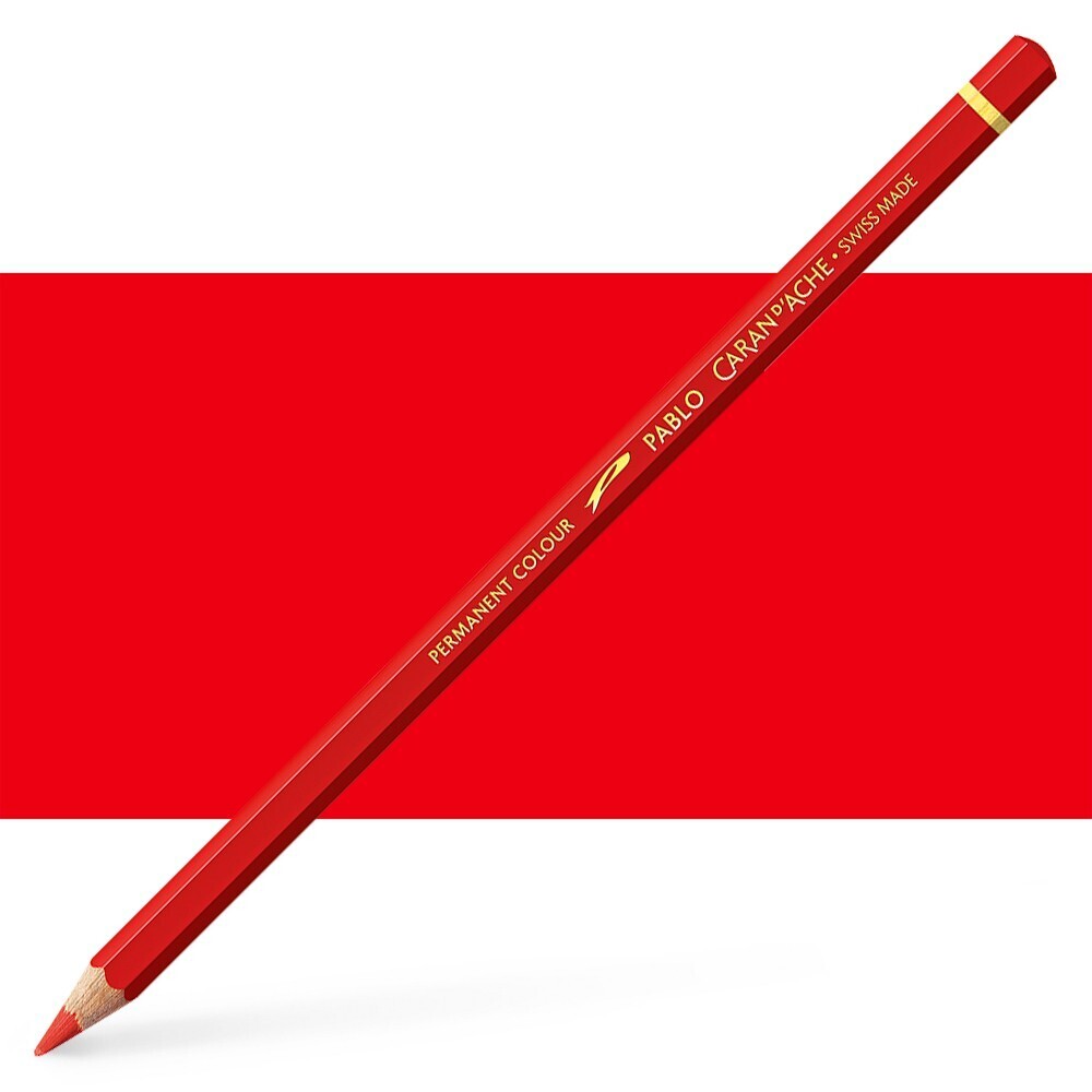 Caran D'ache Pablo Colored Pencil-Scarlet