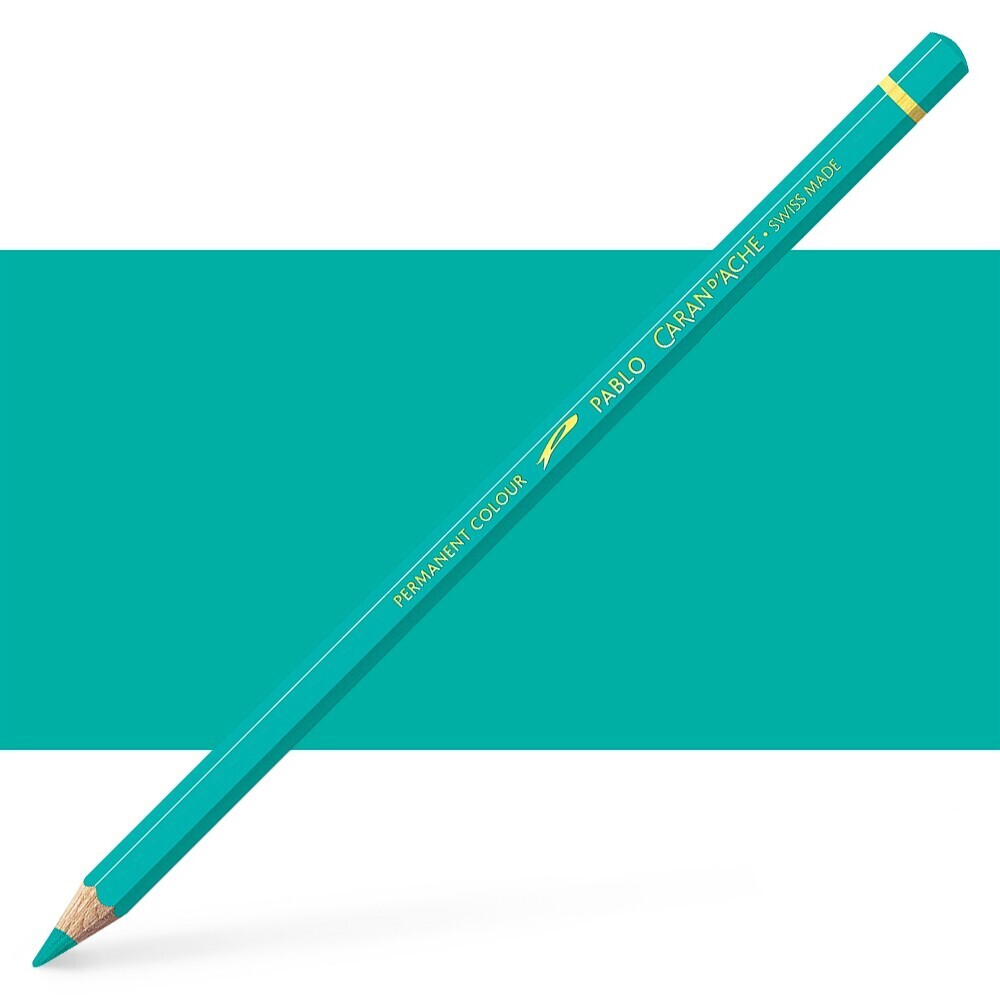 Caran D'ache Pablo Colored Pencil-Turquoise green