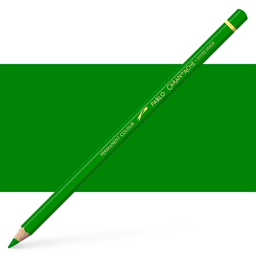 Caran D'ache Pablo Colored Pencil-Emerald green
