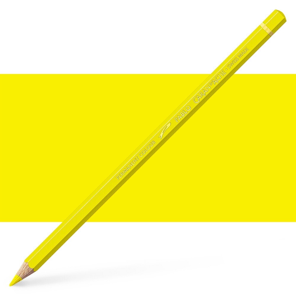 Caran D'ache Pablo Colored Pencil-Canary yellow