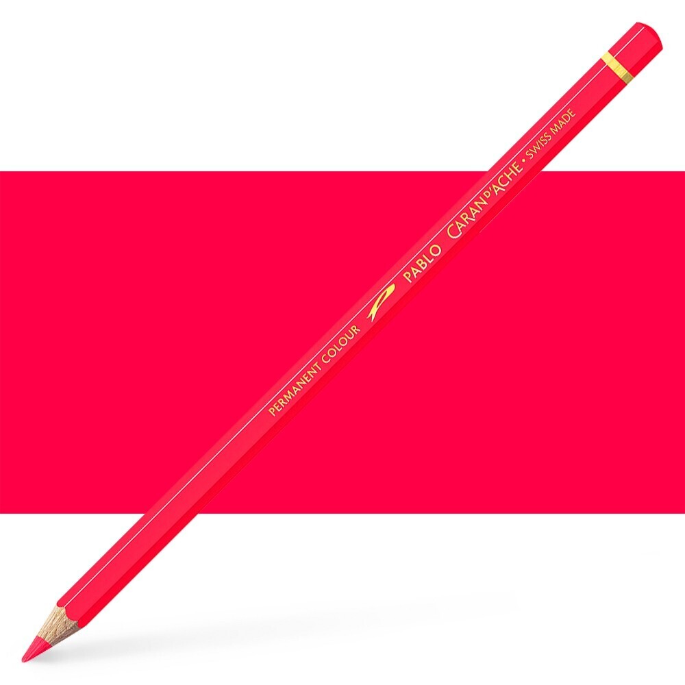 Caran D'ache Pablo Colored Pencil-Ruby red