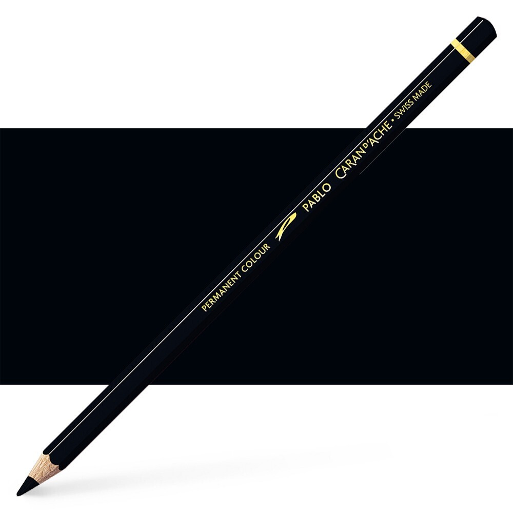 Caran D'ache Pablo Colored Pencil-lyory black