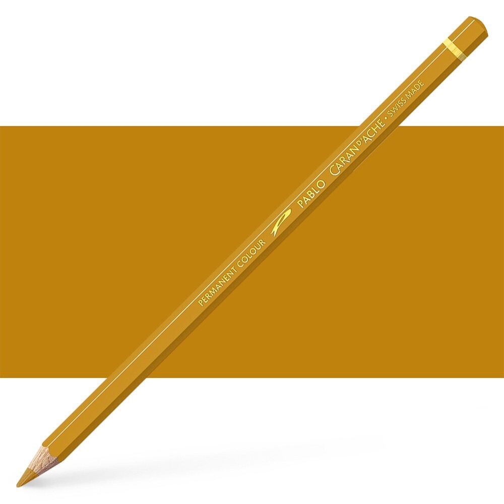 Caran D'ache Pablo Colored Pencil-Gold