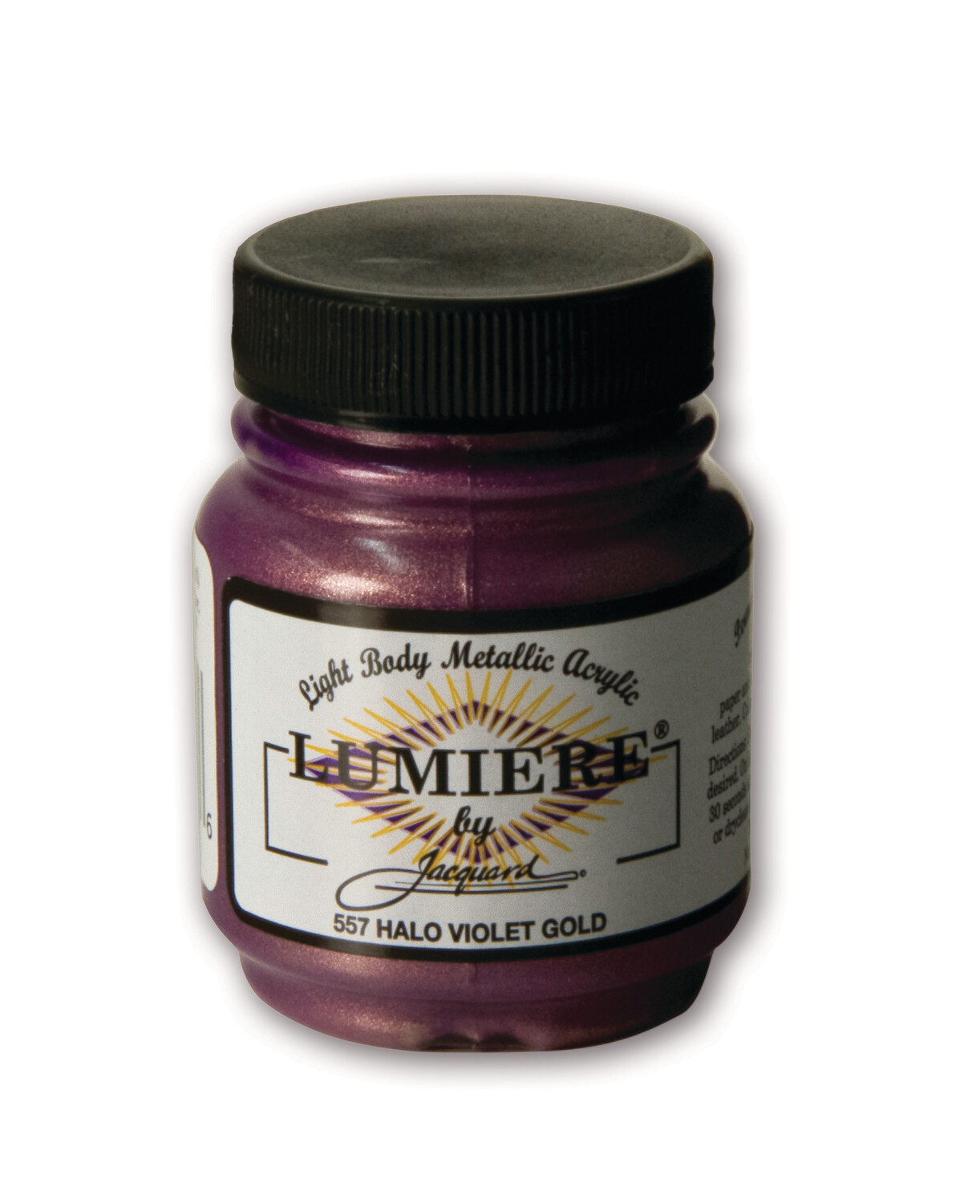 Jacquard Lumiere Paint -Halo violet gold