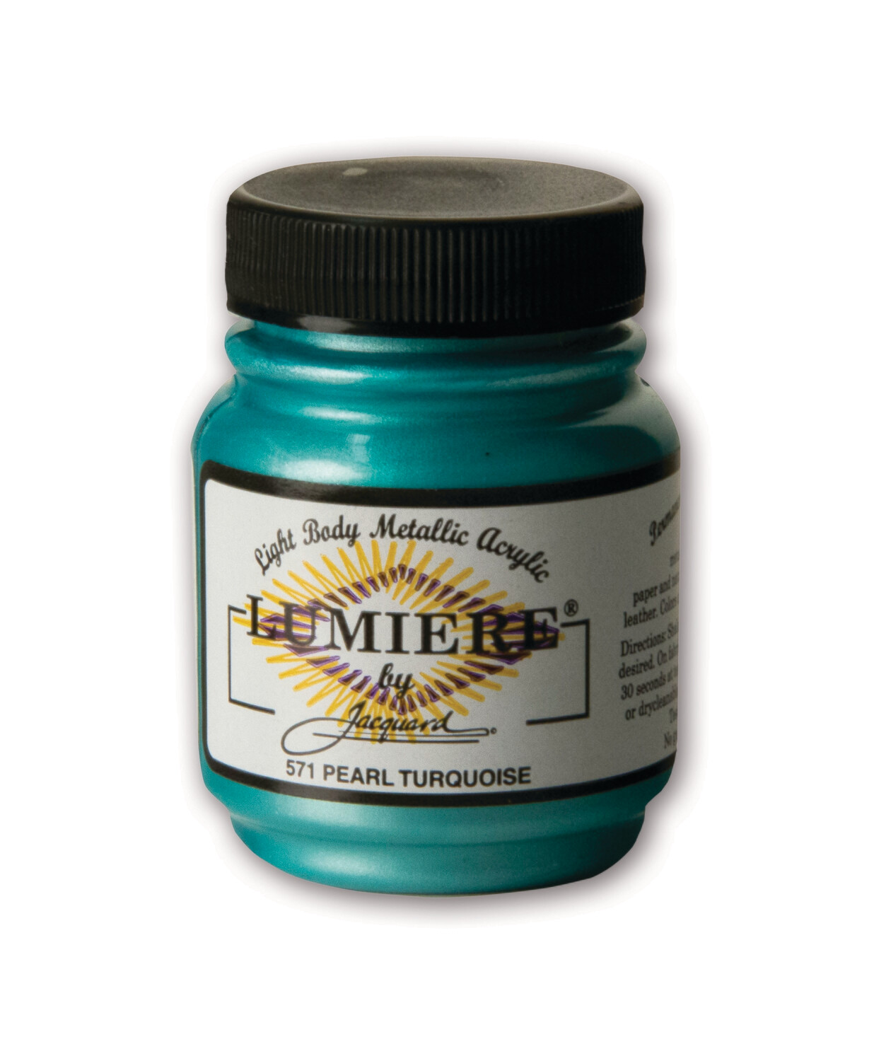 Jacquard Lumiere Paint - Pearlescent turquoise
