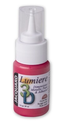 Lumiere 3D- Coral red