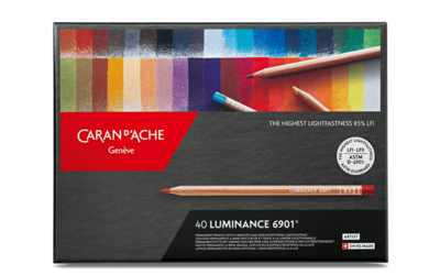 Caran Dache Artist Luminance Color Pencil 40 Shades