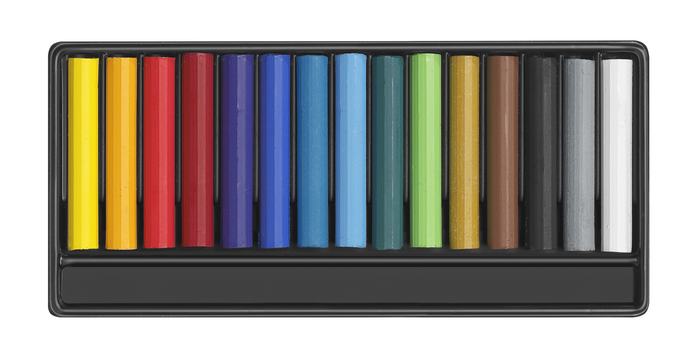 Caran d'Ache 7002.815 Swisscolor Waterproof Wax Pastel Coloured Pencils Pack of 15 Colourful 