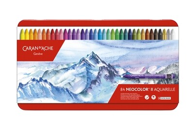 Caran Dache Neocolor II Water Soluble Pastels 84 Shades