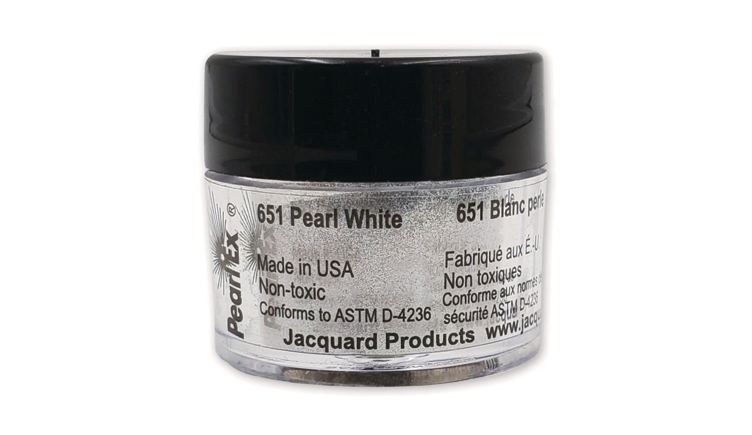 Pearl Ex Powdered Pigments, 3 gram- Pearl white