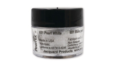 Pearl Ex Powdered Pigments, 3 gram- Pearl white