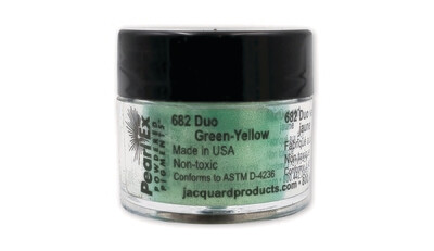 Pearl Ex Powdered Pigments, 3 gram-Duo green-yellow