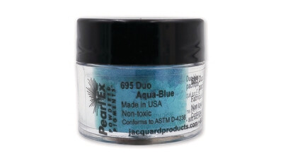 Pearl Ex Powdered Pigments, 3 gram-Duo aqua blue