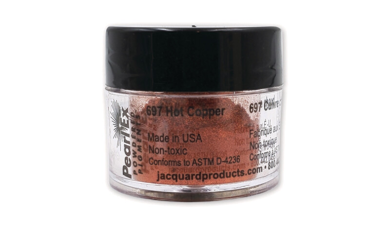 Pearl Ex Powdered Pigments, 3 gram-Hot copper