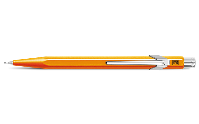 844 Mechanical Pencil- Orange