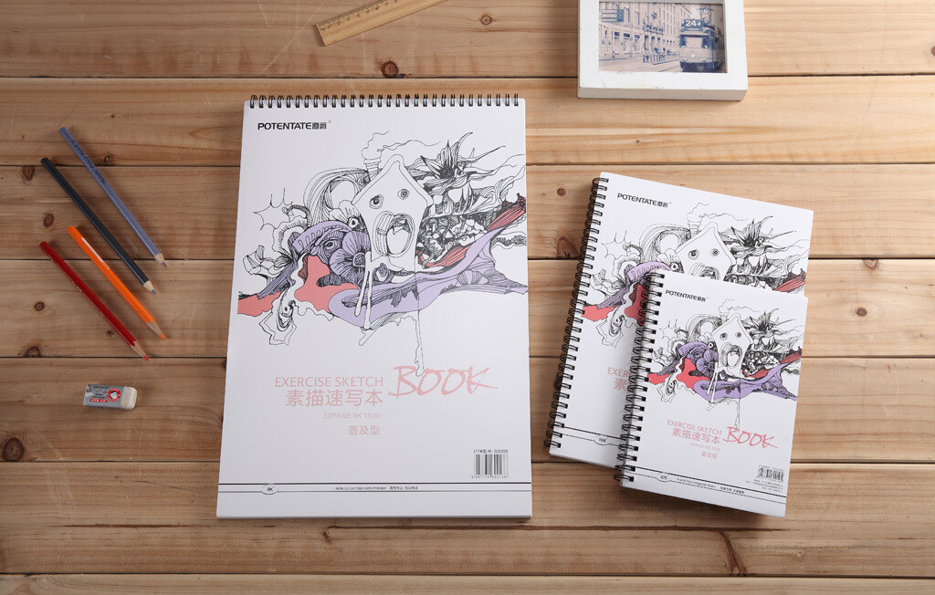 Artrack Sketch Book Wiro Bound 130 x 190mm 64 Pages