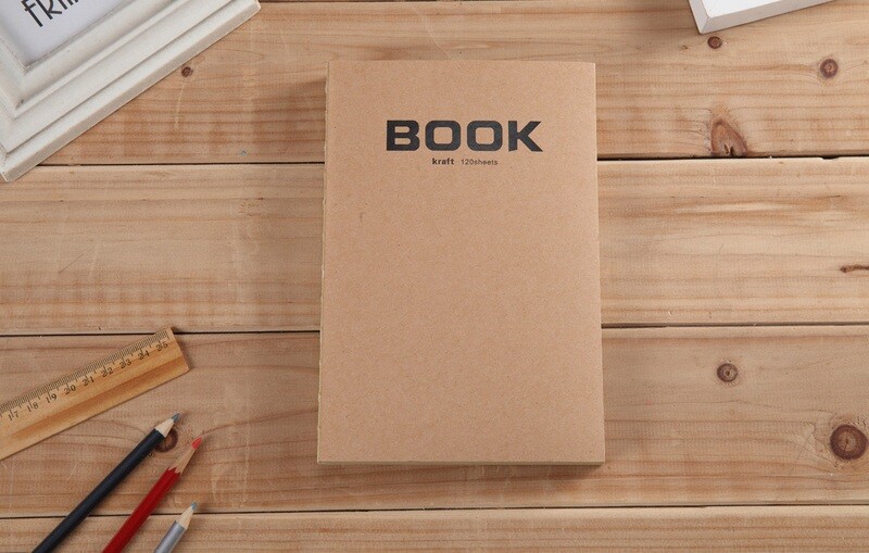 Artrack Kraft Paper Book 120 Sheets 240 Pages 100 GSM