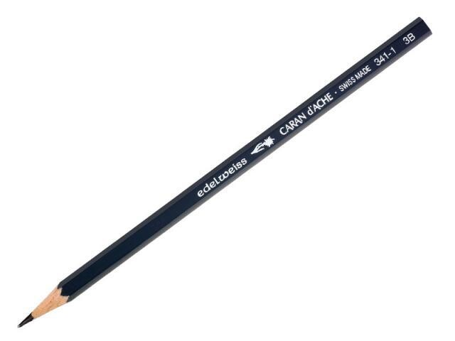 Caran Dache Edelweiss graphite pencil 3B