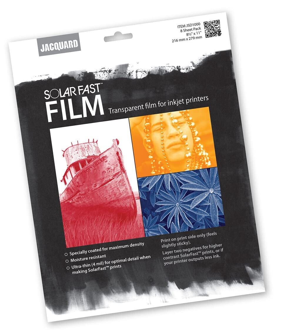 Jacquard SolarFast Film 8 Sheet Pack