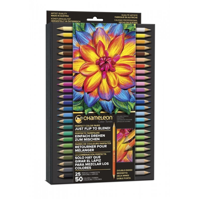 Chameleon Double-Ended Color Pencils - Assorted Colours