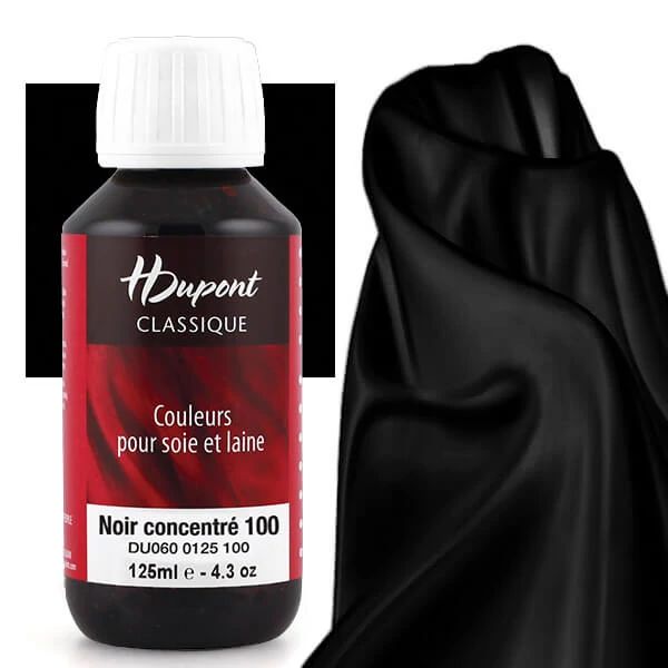 ​HDupont Classic Silk Dyes For professional 125 ml, Colours: BLACK