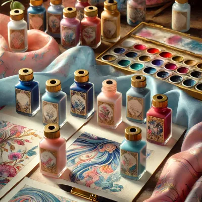 Silk Colours &amp; Gutta Resists