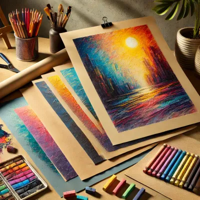 Oil Pastel paper