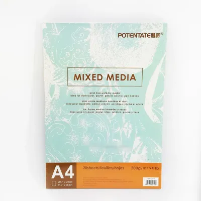 Artrack A4 Mixed Media Pad 20 Sheets 200 GSM Paper