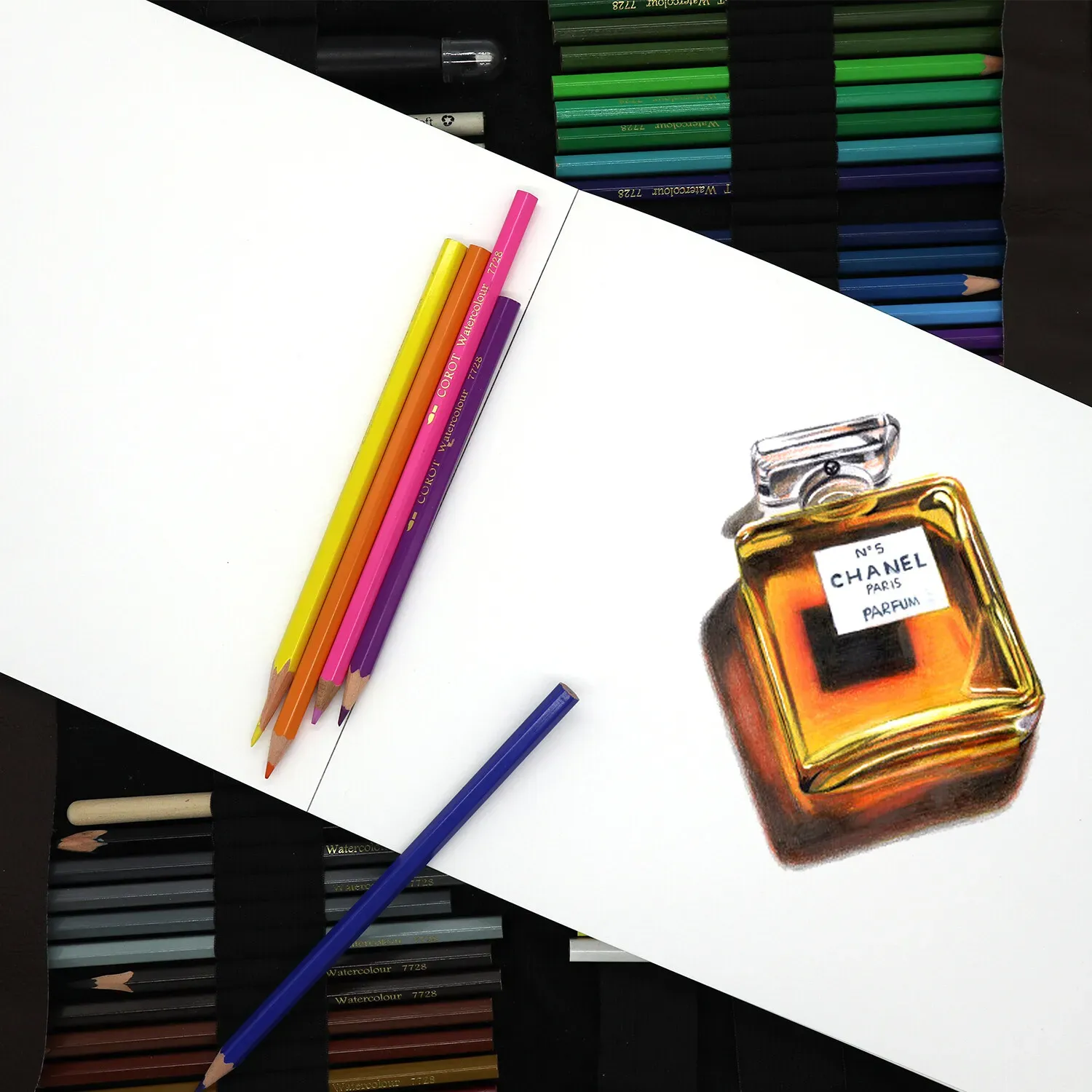 Artrack A4 Mixed Media Pad for Color Pencil