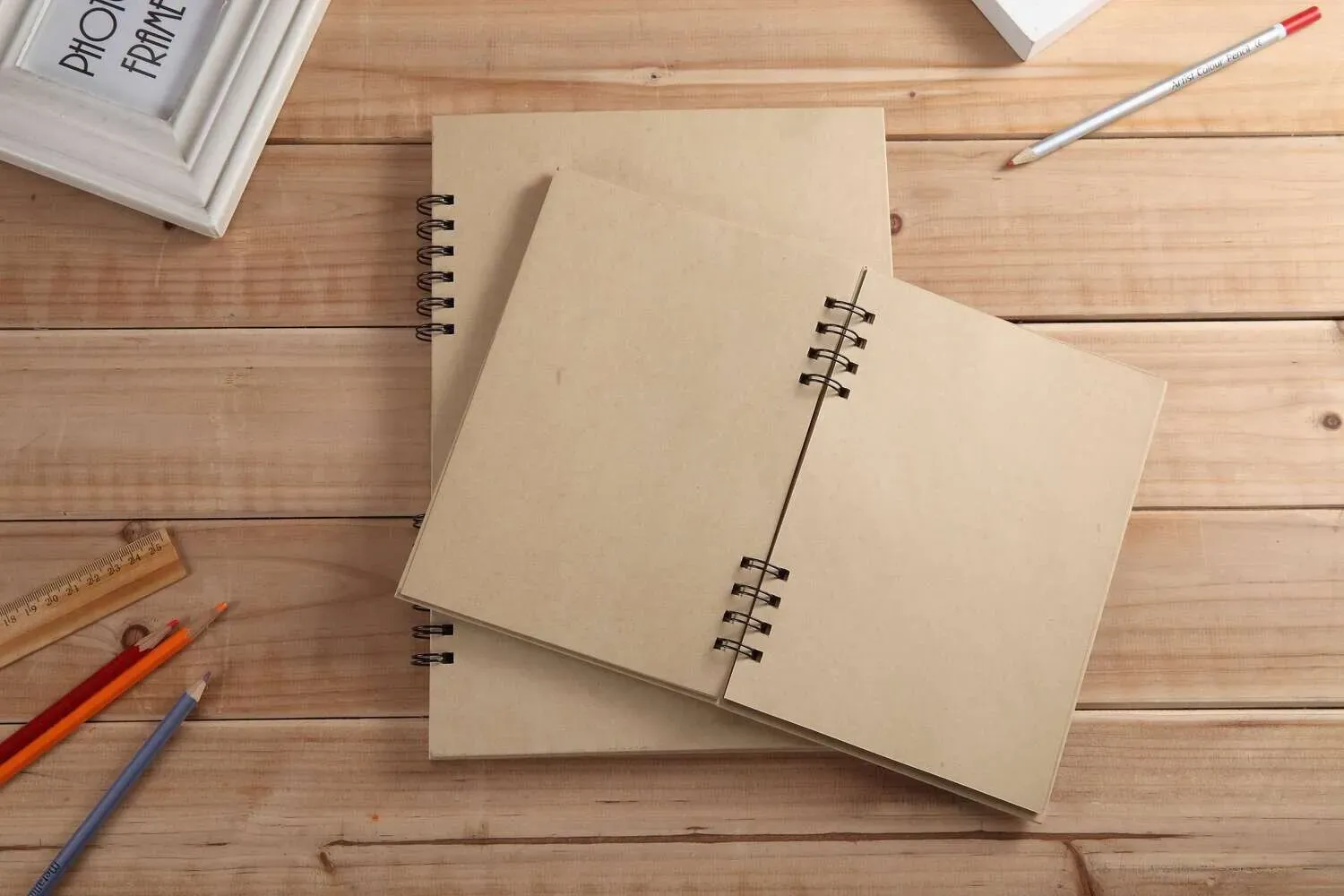 Artrack Toned Paper Kraft Sketchbook Wiro Bound 120 GSM