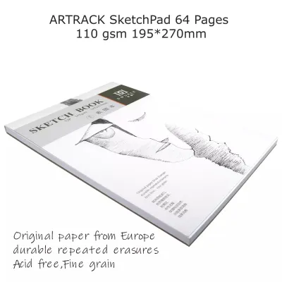 Artrack Sketch Pad 32 Sheets/64 Pages 110gsm 195x270mm