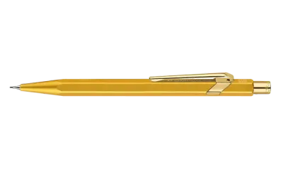 Caran D&#39;Ache 849 Mechanical Pencil 0.7mm Goldbar Slimpack