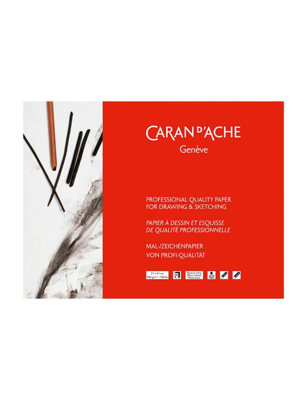 Caran D&#39;Ache Artist Drawing and Sketching Pad