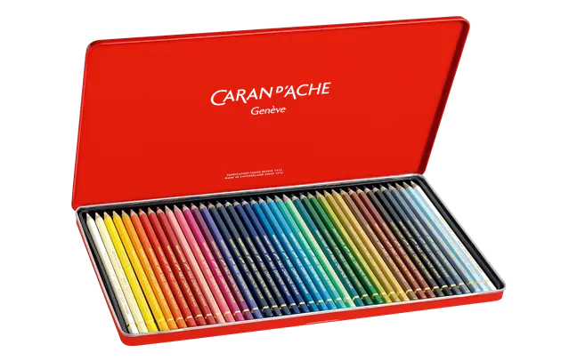 Caran D'Ache Artist Pablo Color Pencils 40 Shades