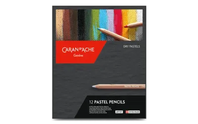 Caran D&#39;Ache Artist Pastel Pencil 12 Shades Box